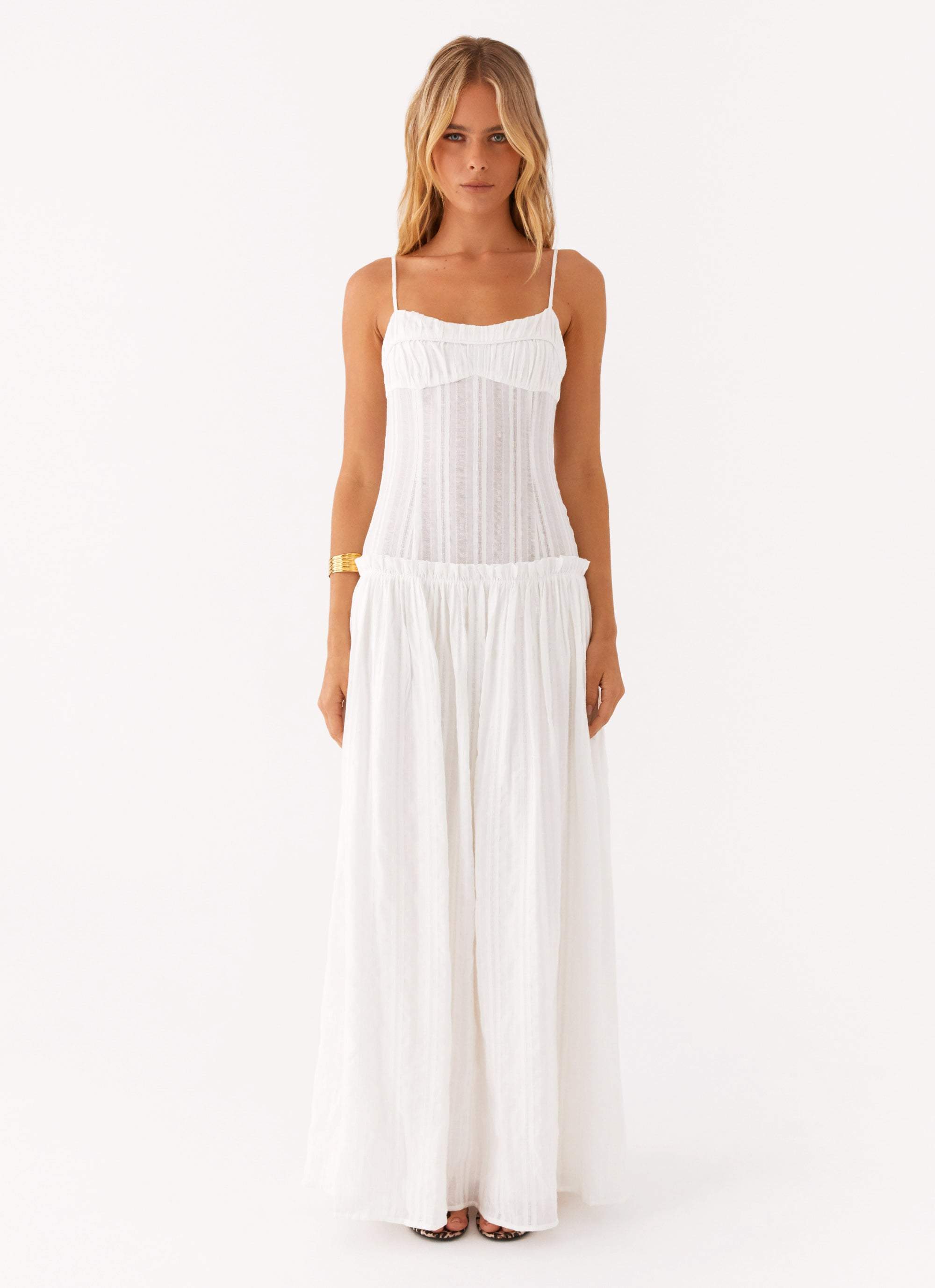 Elena™ | Drop Waist Maxi