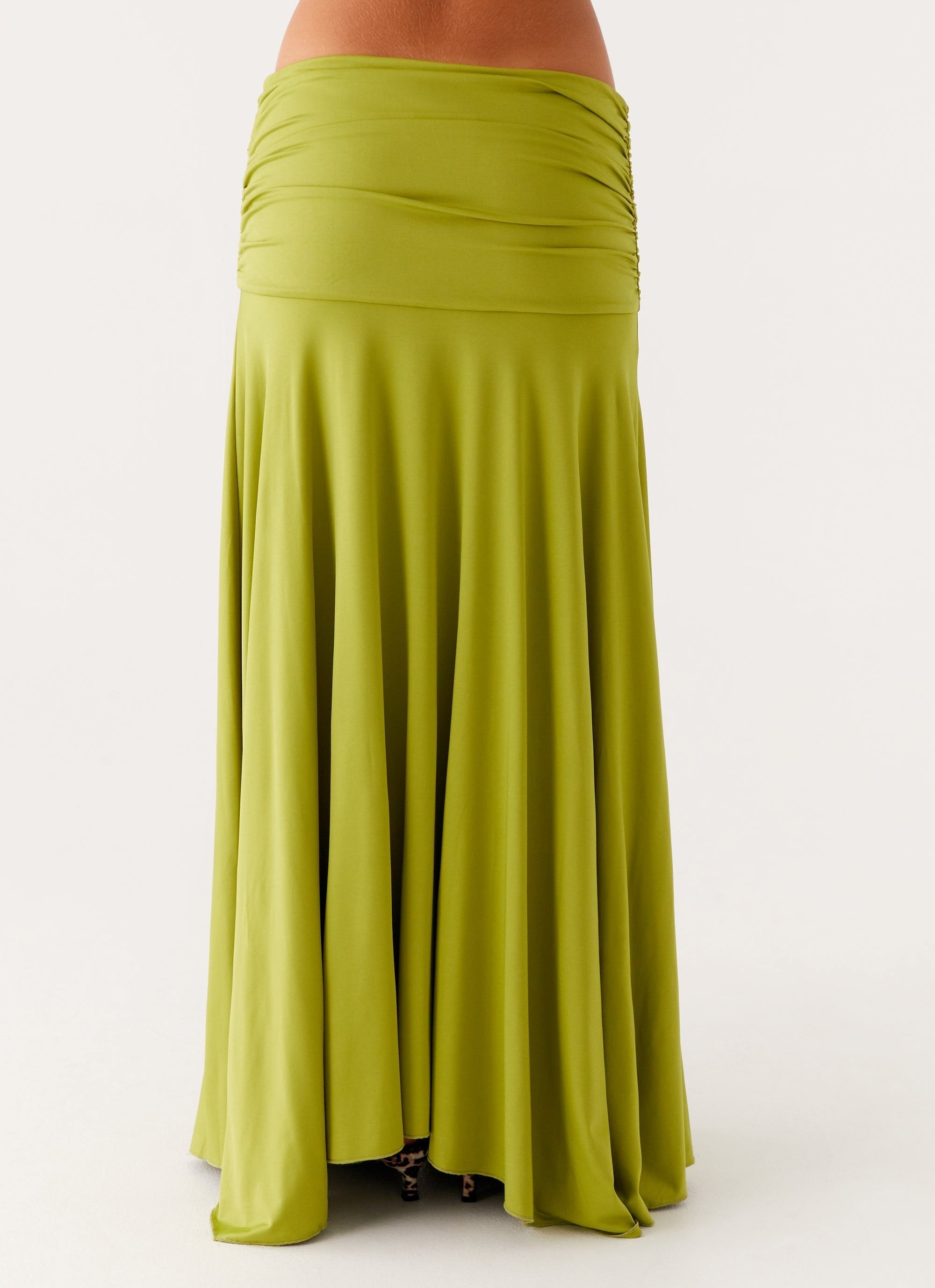 Talia™ | Ruched Maxi Skirt