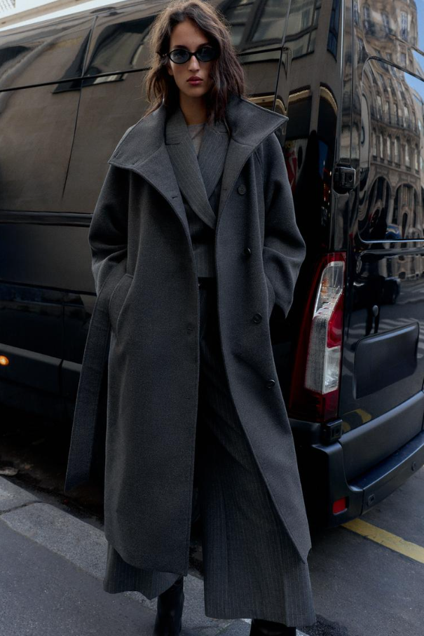 Esmée™ | Wool Belted Coat