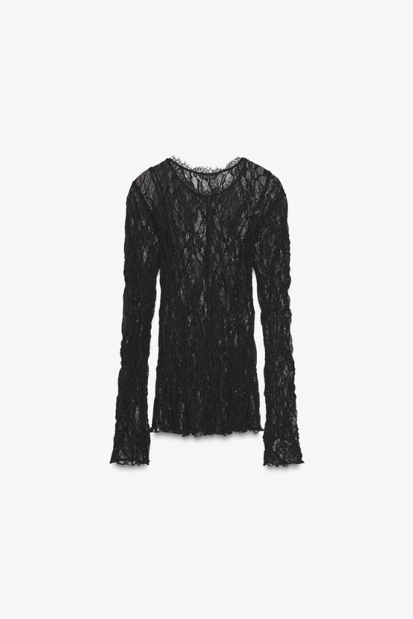 Helena™ | Black Lace Top