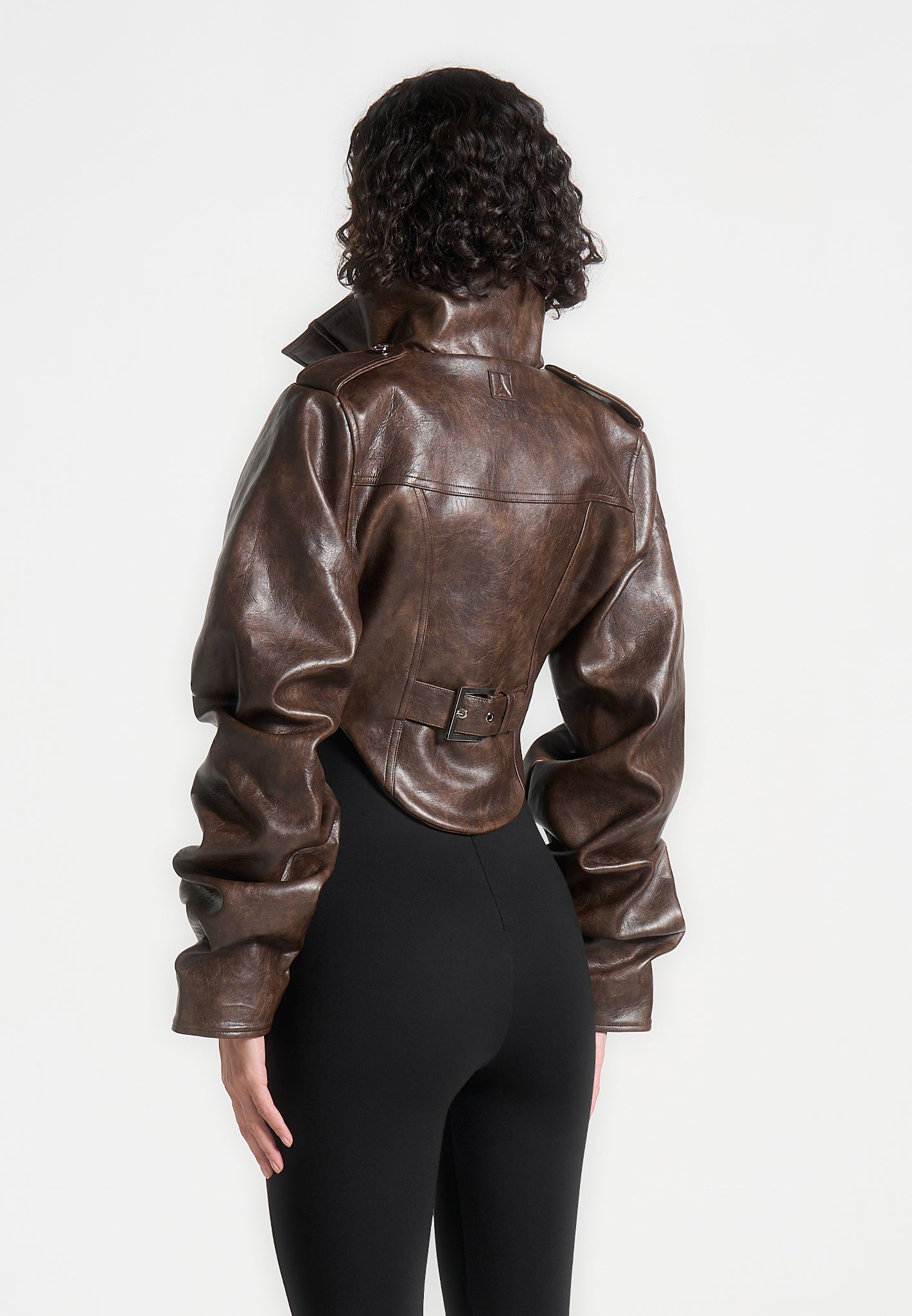 Isola™ | Vegan Leather Corset Jacket