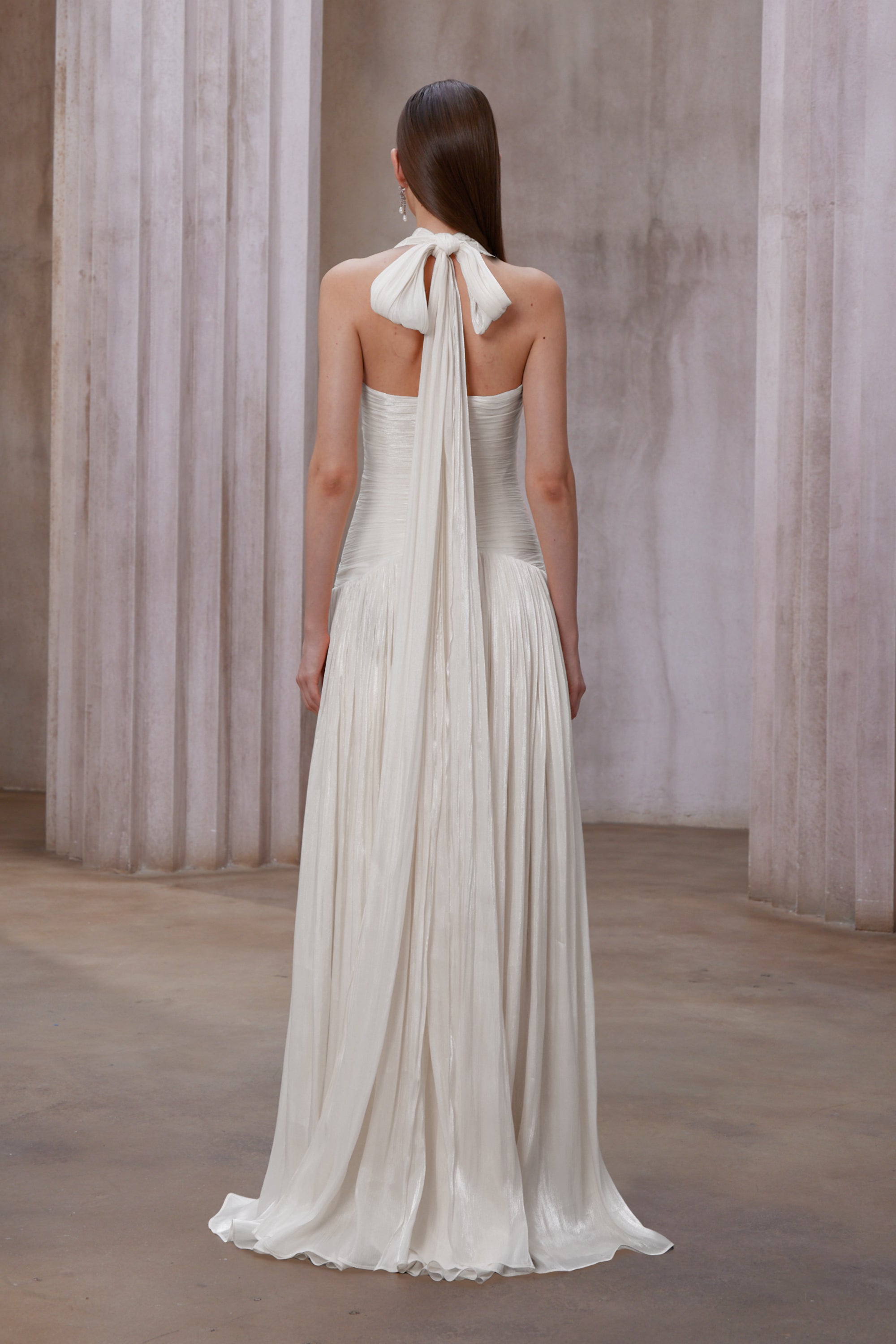 Aura™ | Pleated Maxi Dress