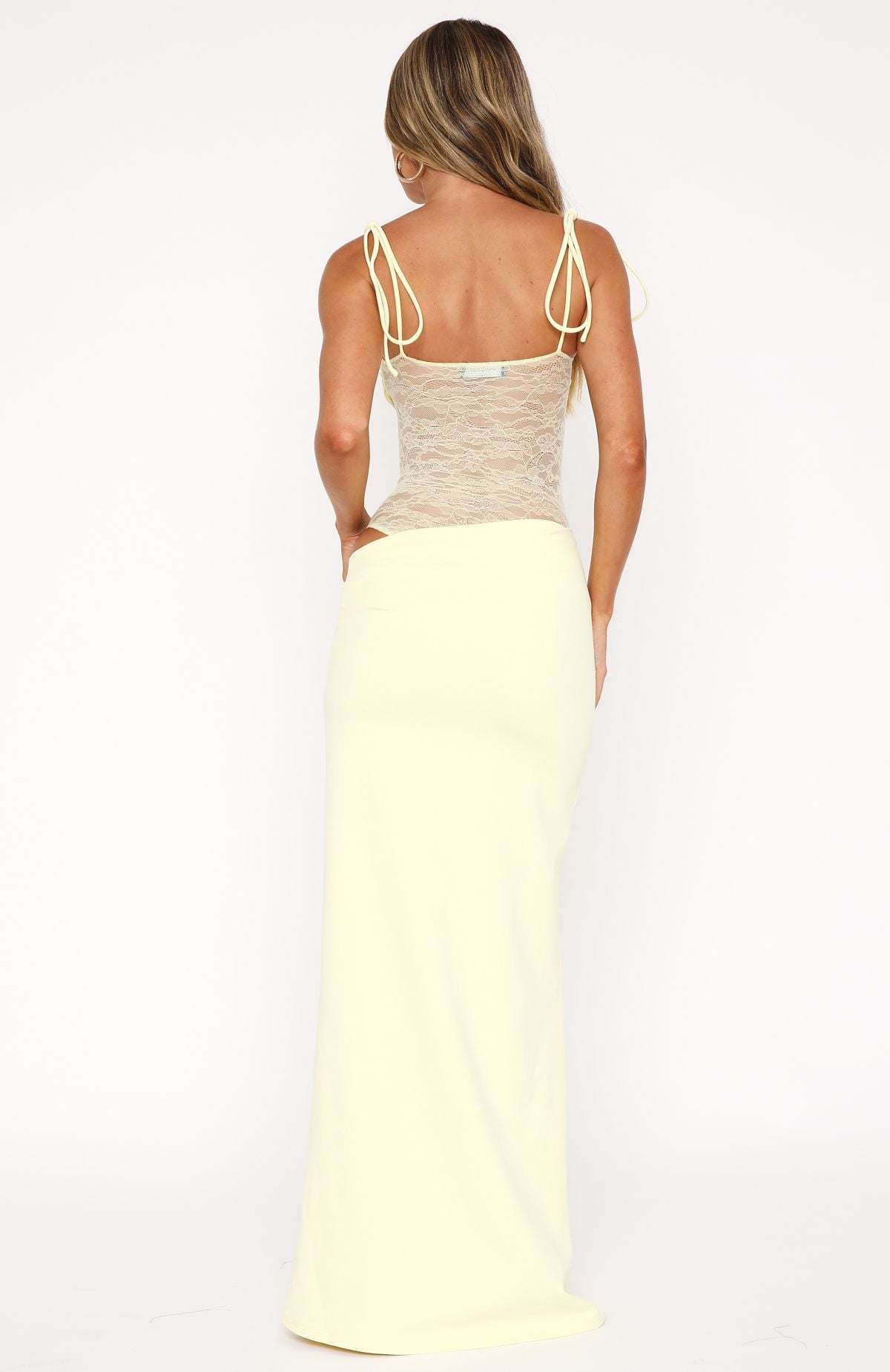 Solivana™ | Playful Lace Maxi Dress