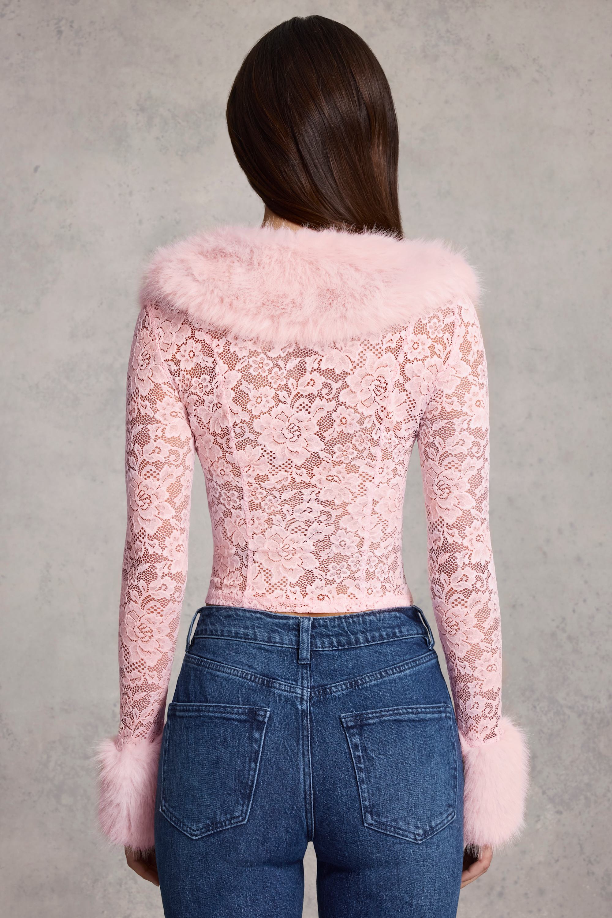 Liana™ | Lace Cropped Jacket