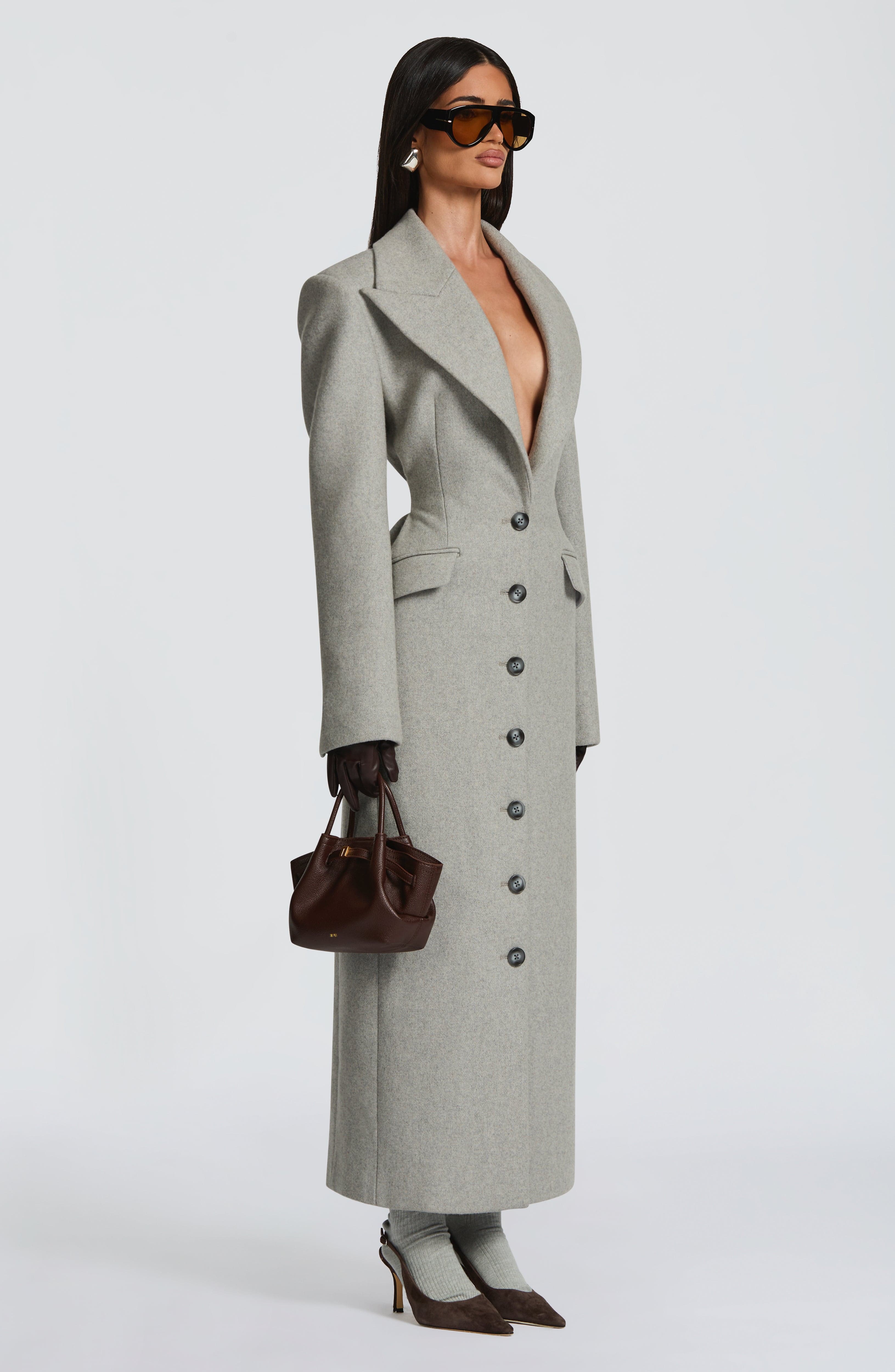 Evelyn™ | Wool Blend Coat