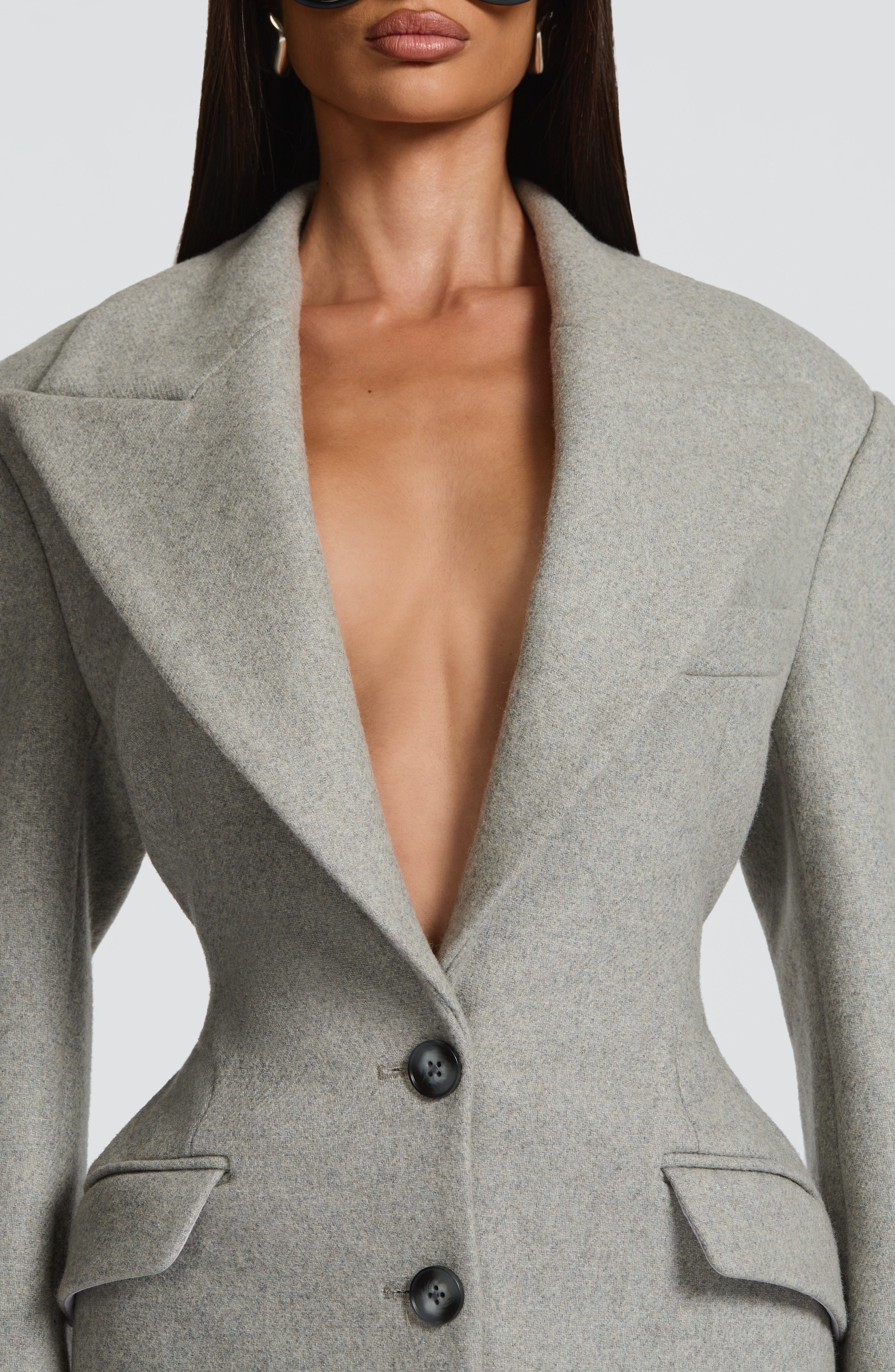 Evelyn™ | Wool Blend Coat