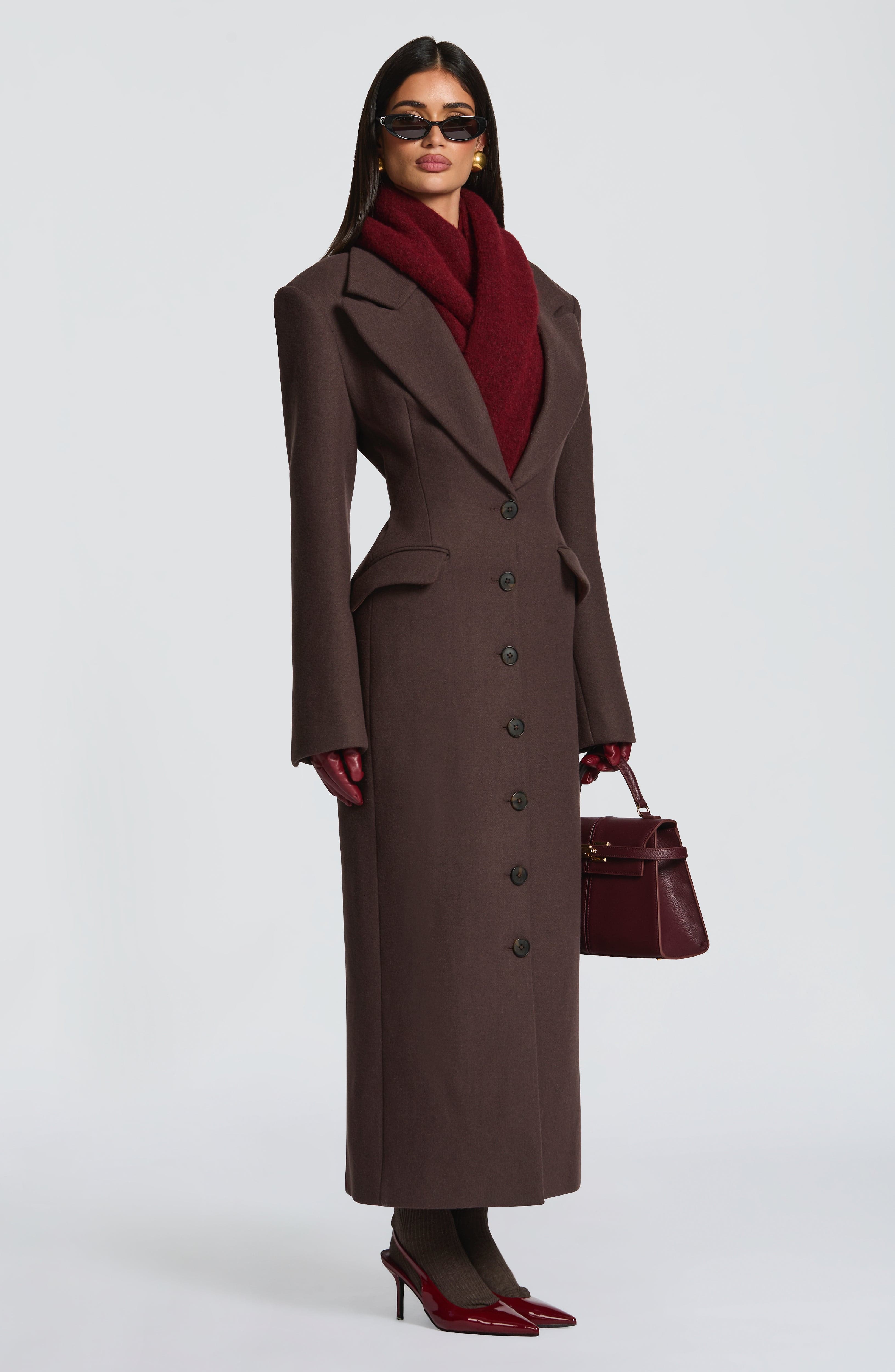 Evelyn™ | Wool Blend Coat