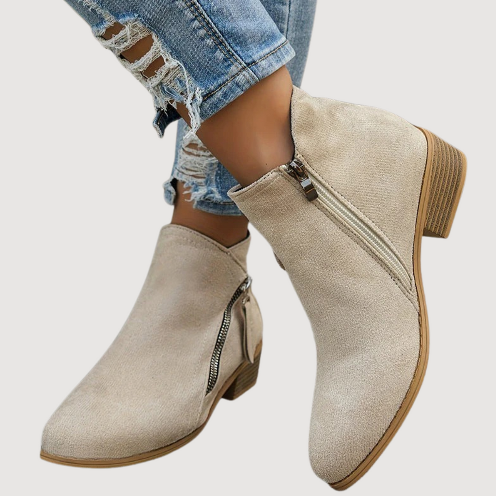 SHAYNE – CASUAL ZIP BOOTS