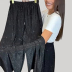 JUVIA – SHIMMER WIDE TROUSERS