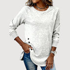 KIM – BUTTON-HEM TOP