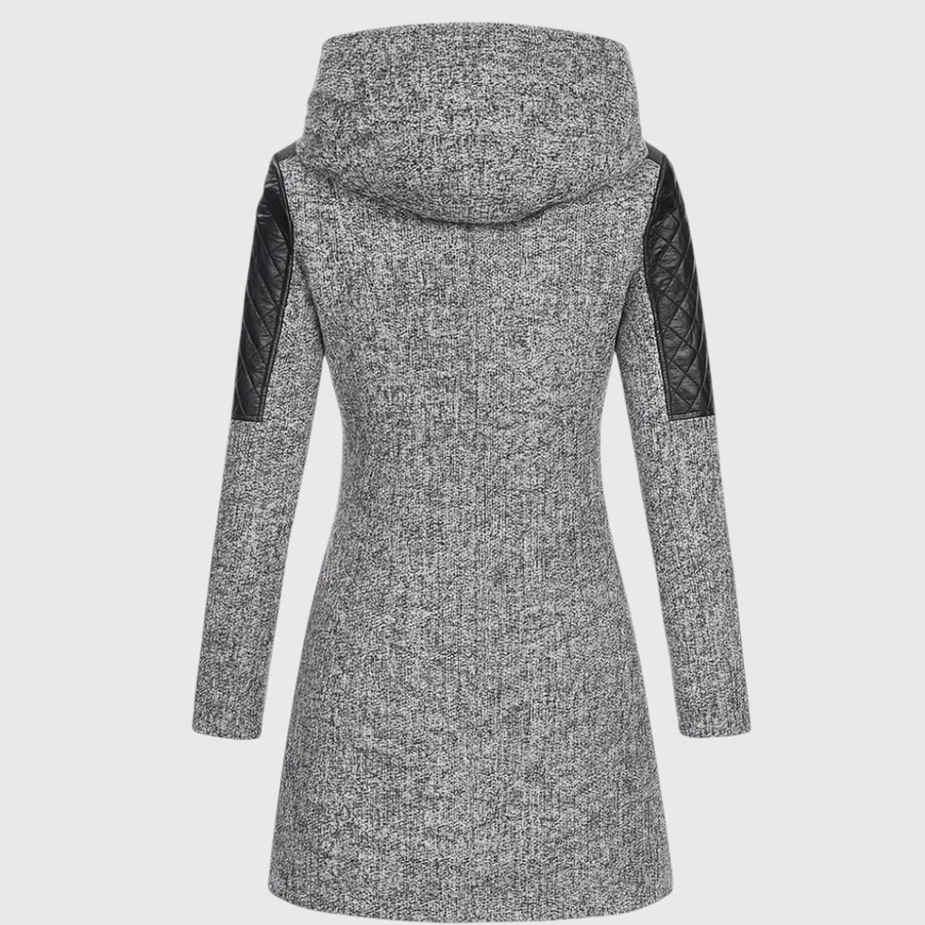 DANICA – QUILTED ZIP COAT