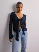 Sienna™ | Elegant Tie-Front Blouse