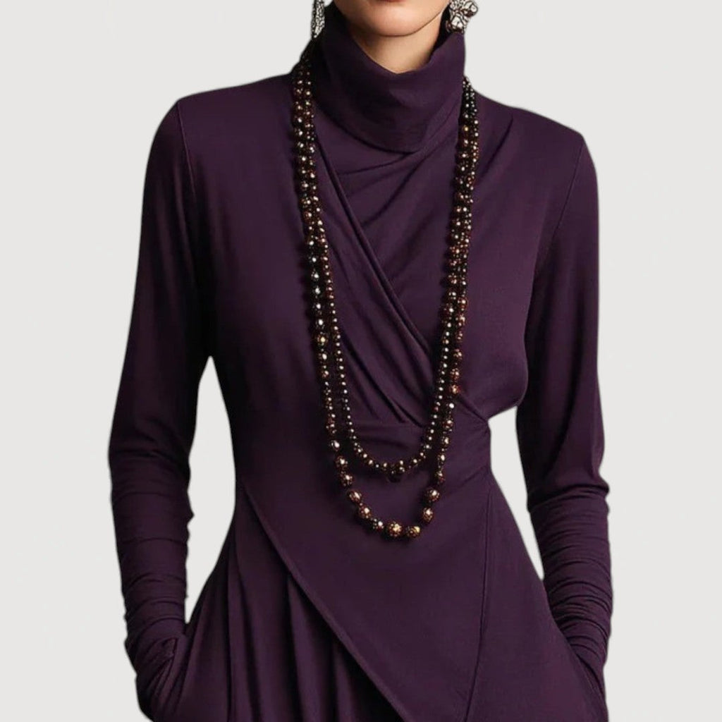 SALLIE – DRAPED MAXI DRESS