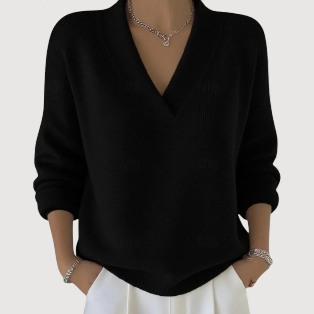 MERLIE – RELAXED V-NECK