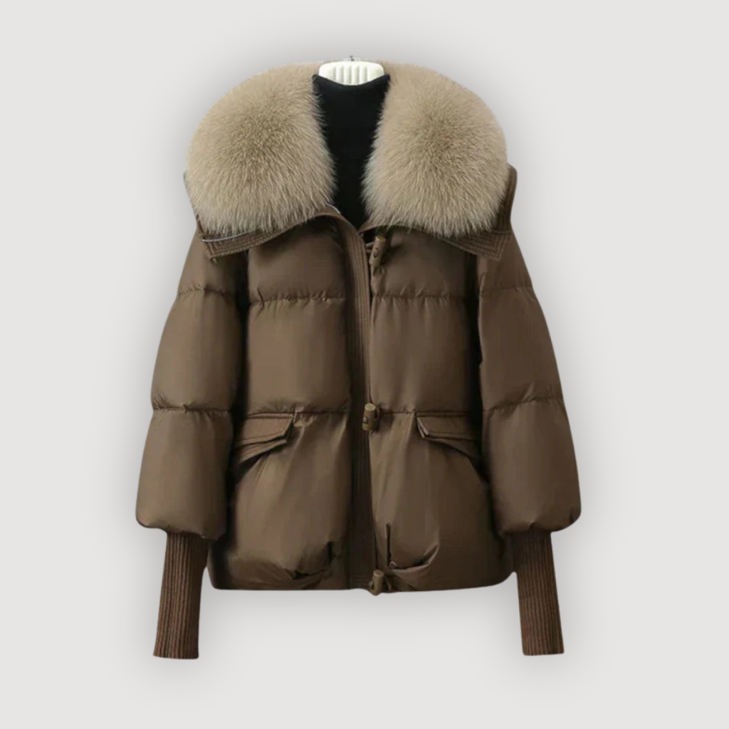 EVETTE – LUXE FUR-COLLAR PUFFER