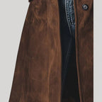 CARMEN – SUEDE TRENCH COAT