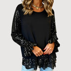 LUCINDA – ELEGANT SEQUIN BLOUSE