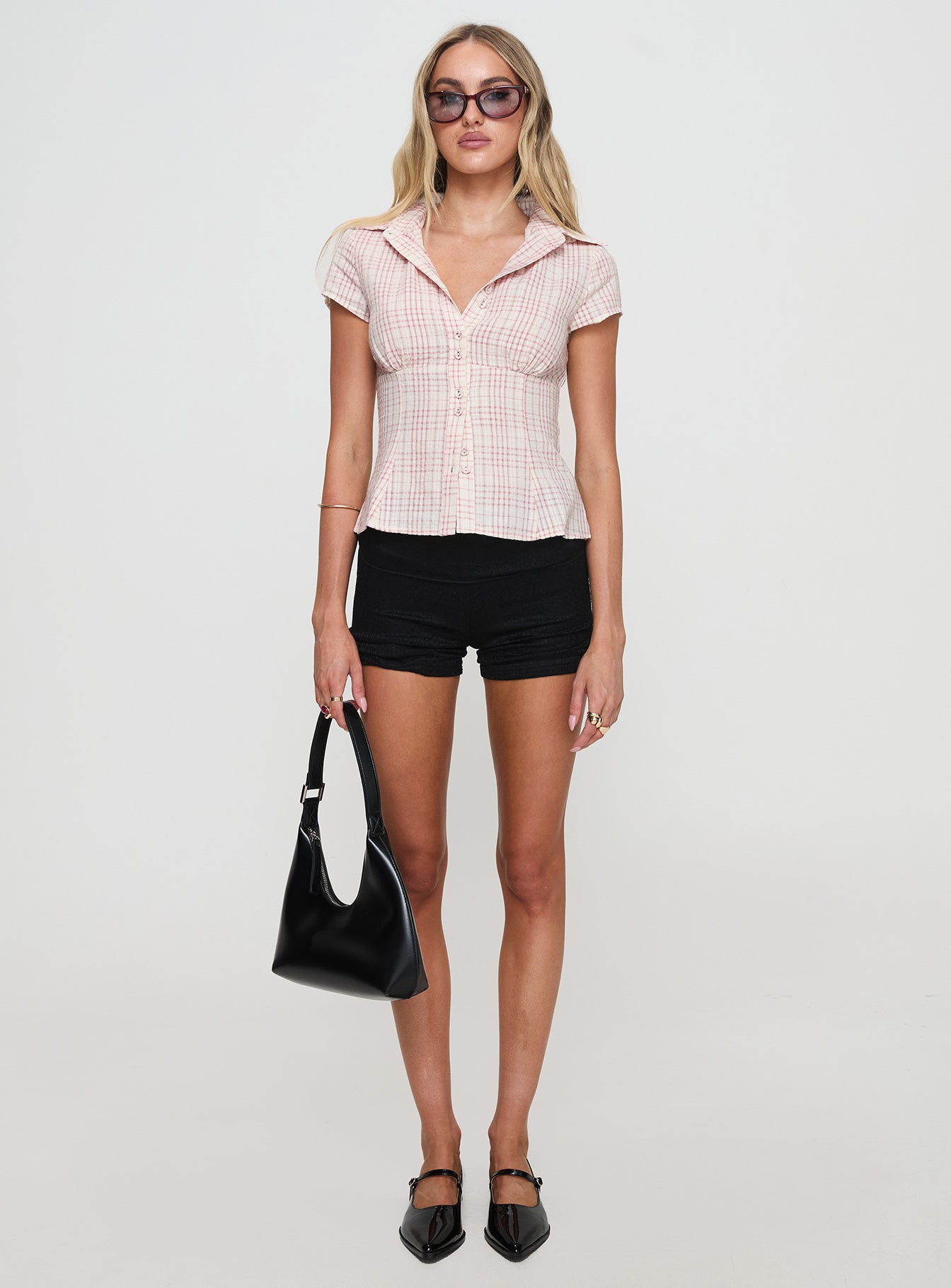 Evelisse™ | Classic Check Blouse