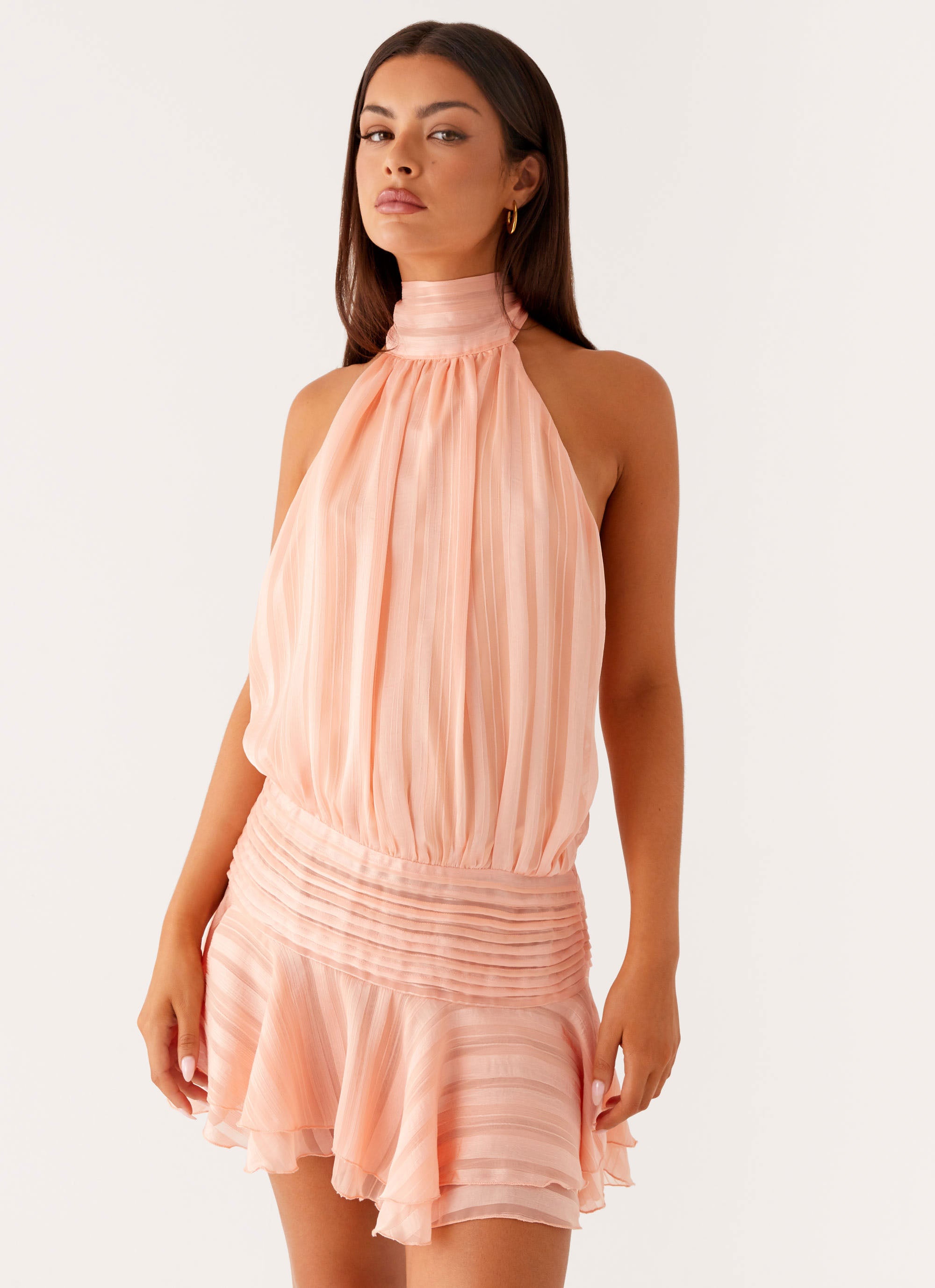 Isadora™ | Halter Mini Dress