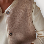 LARA – SHERPA BUTTON VEST