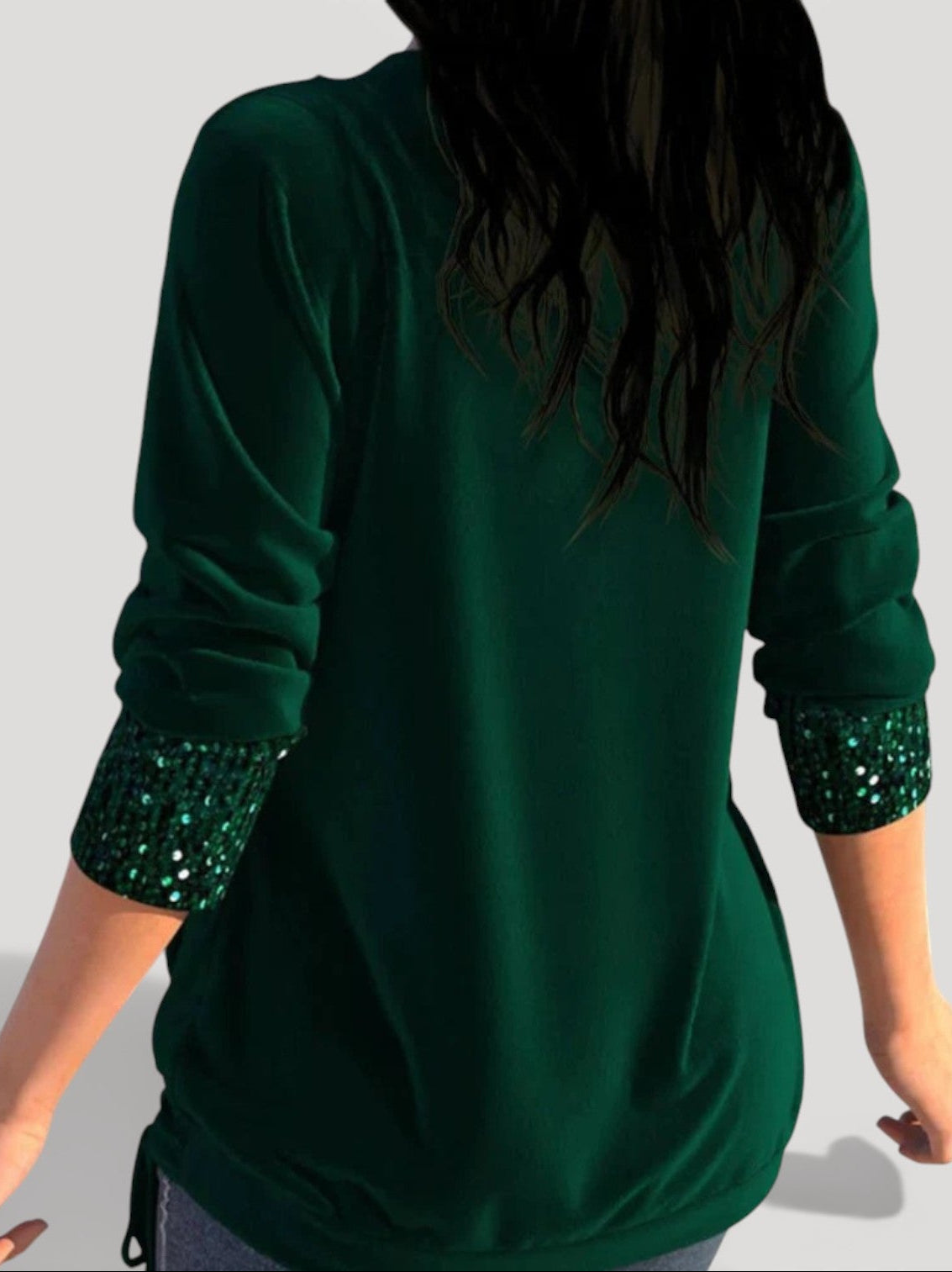 PHYLLIS – ELEGANT DRAPED TOP