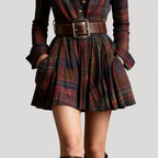 DARLENE – CLASSIC CHECK DRESS
