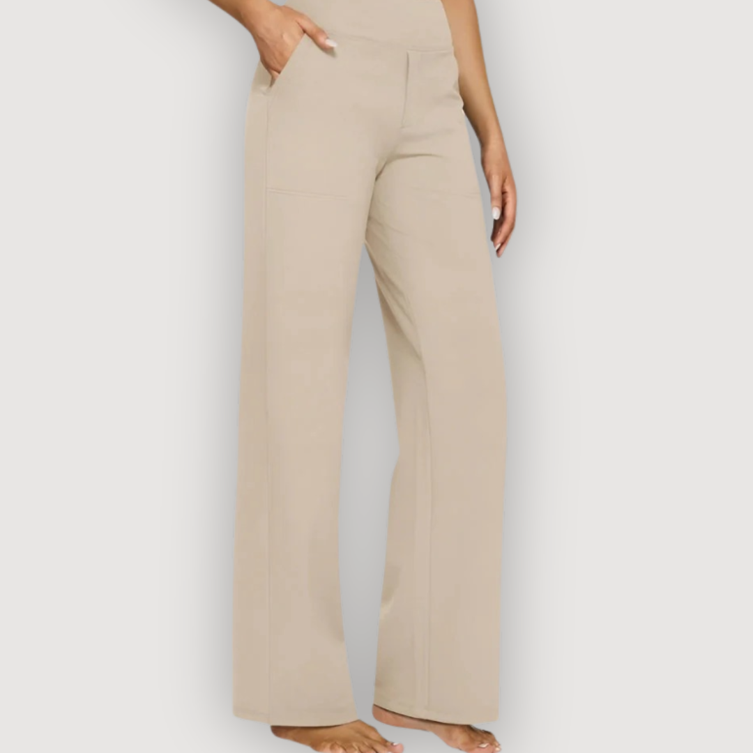 BRIA – RELAXED WIDE-LEG TROUSERS
