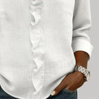 CRISTINE –  RUFFLED BLOUSE