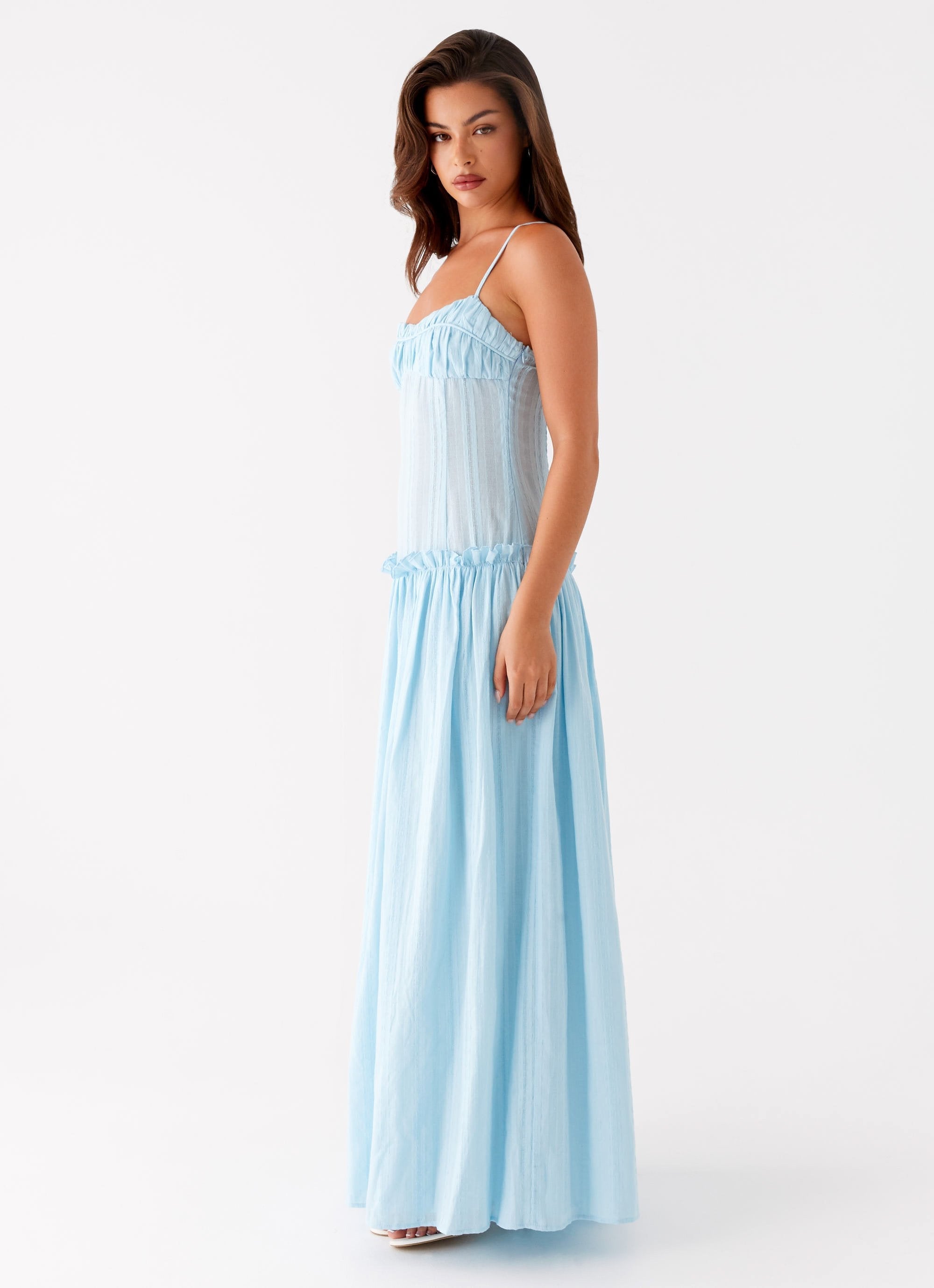 Elena™ | Drop Waist Maxi