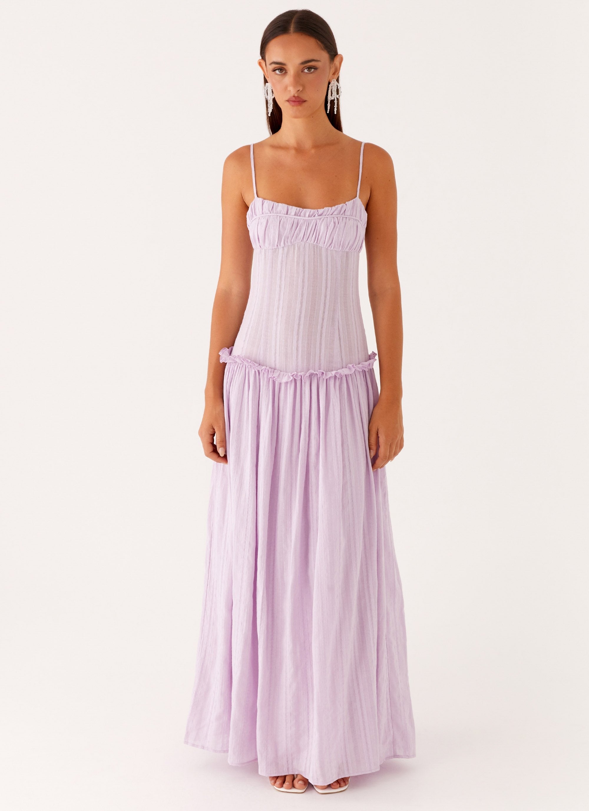 Elena™ | Drop Waist Maxi