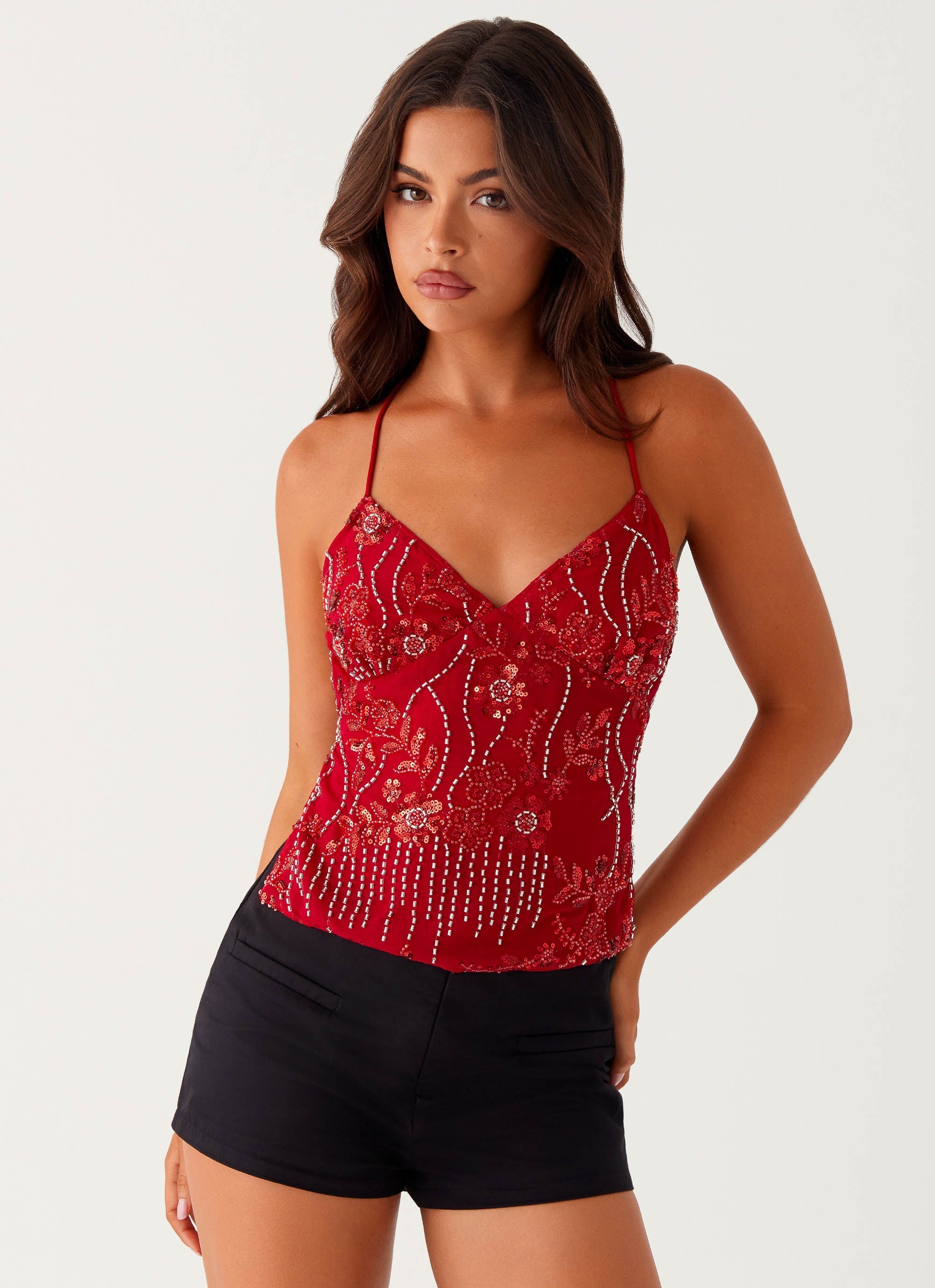 Maravelle™ | Sequin Cami Set