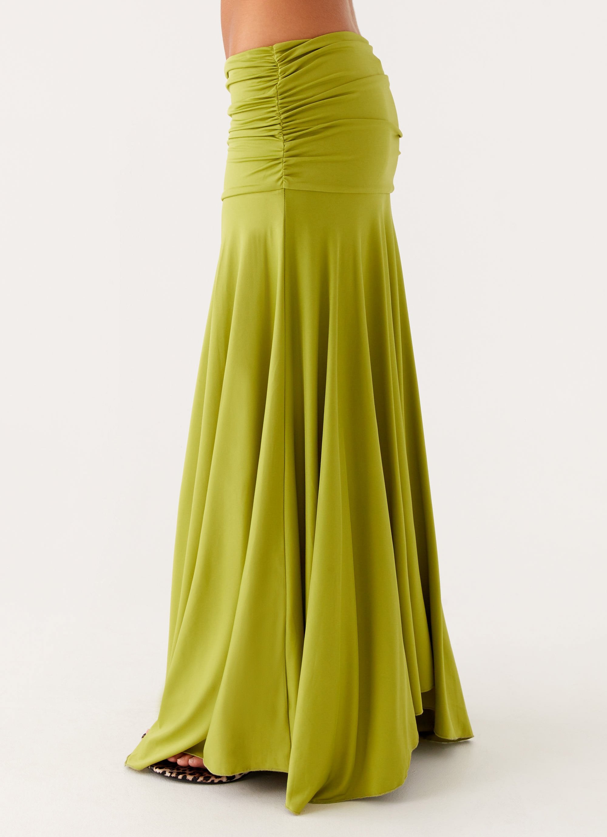 Talia™ | Ruched Maxi Skirt