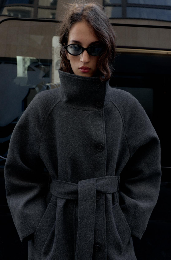 Esmée™ | Wool Belted Coat