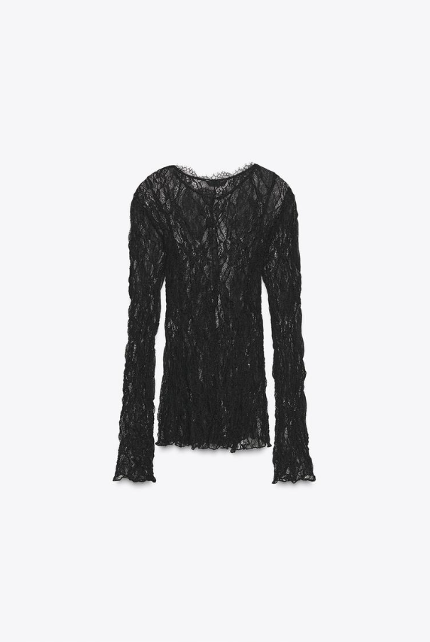 Helena™ | Black Lace Top