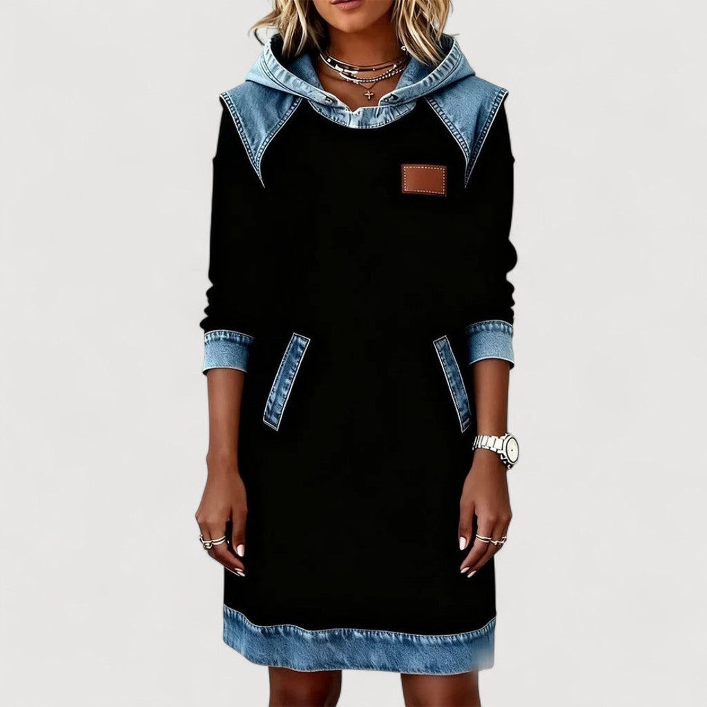 VERENA – CASUAL HOODIE DRESS