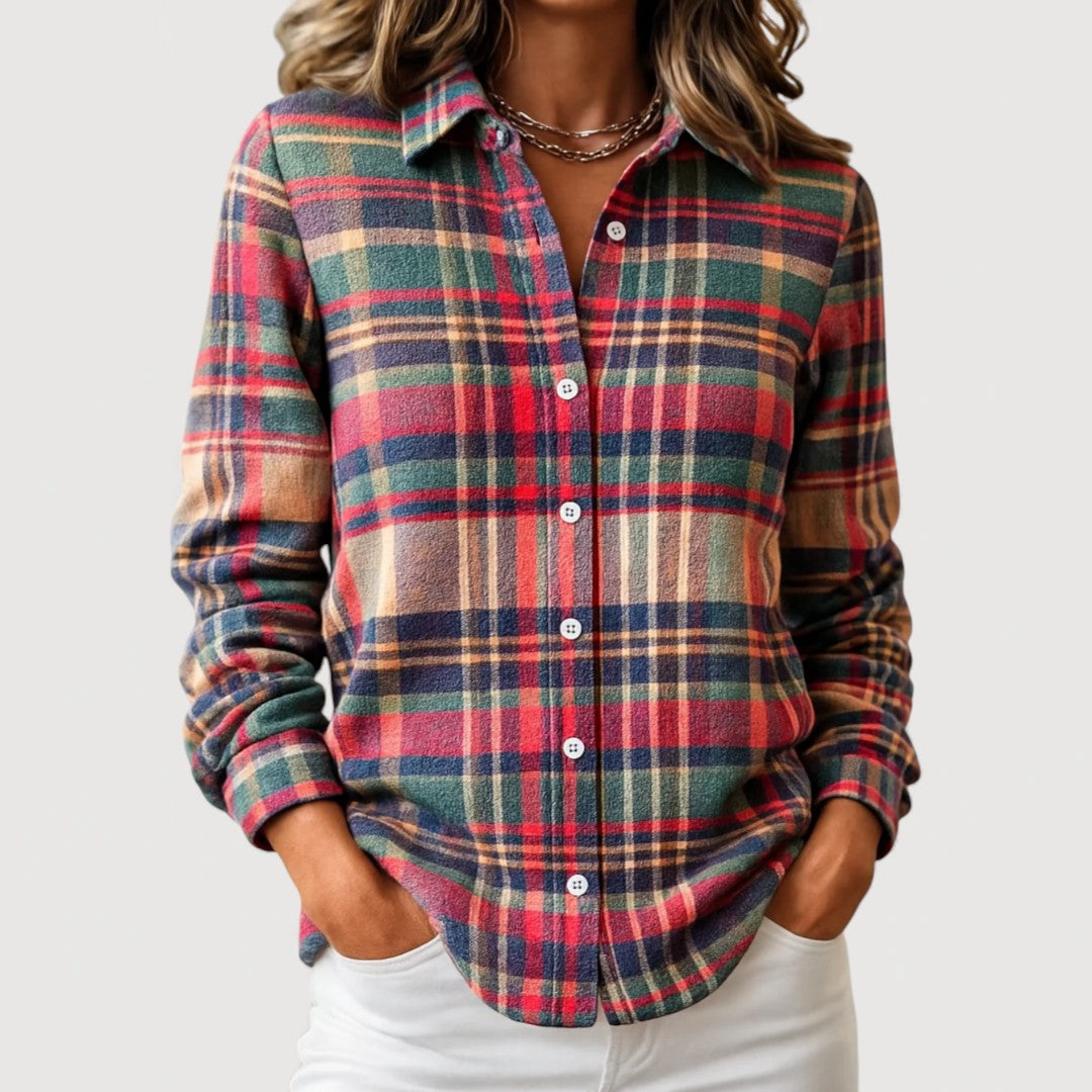 VIANNE – COSY FLANNEL SHIRT