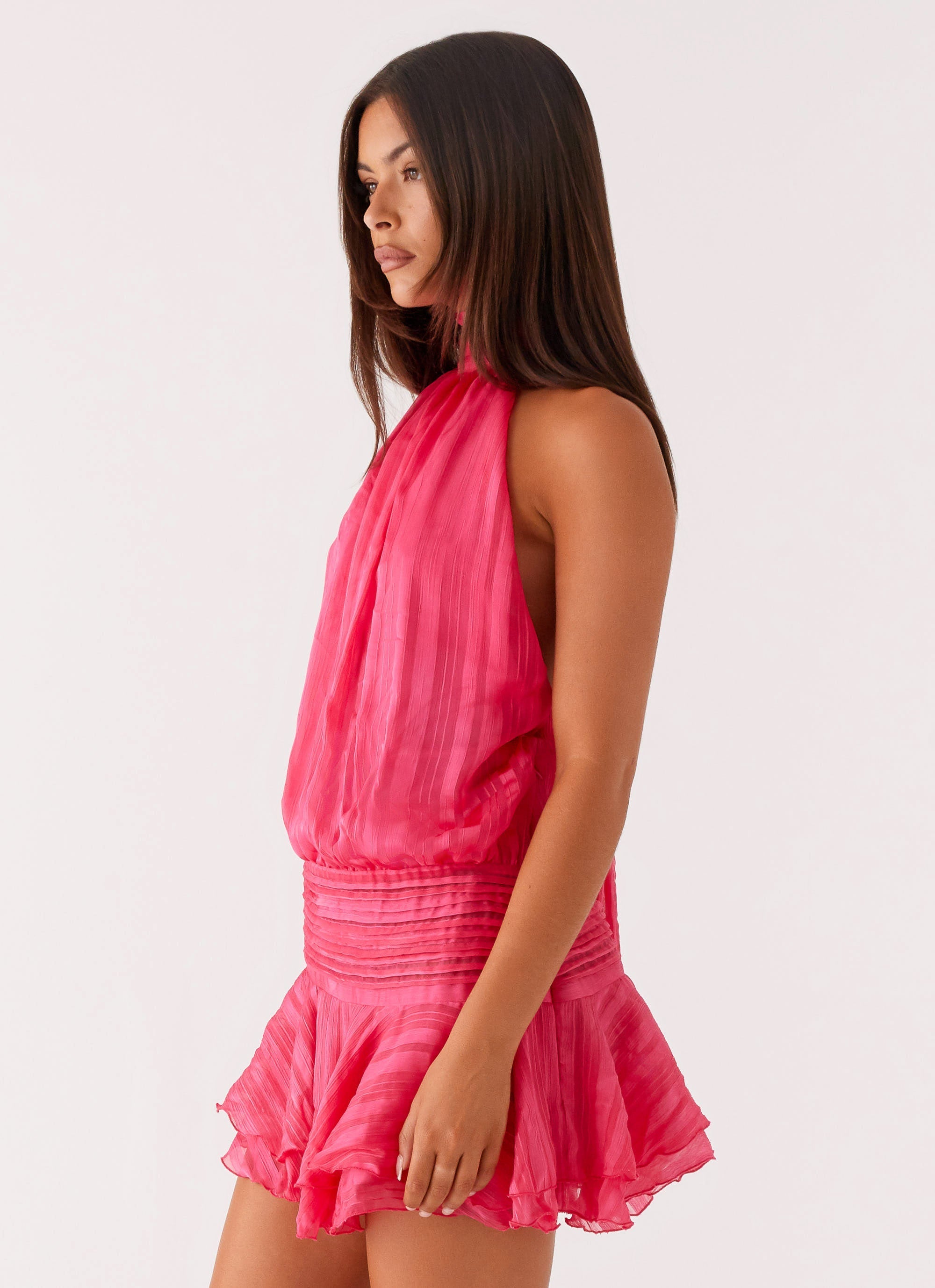 Isadora™ | Halter Mini Dress