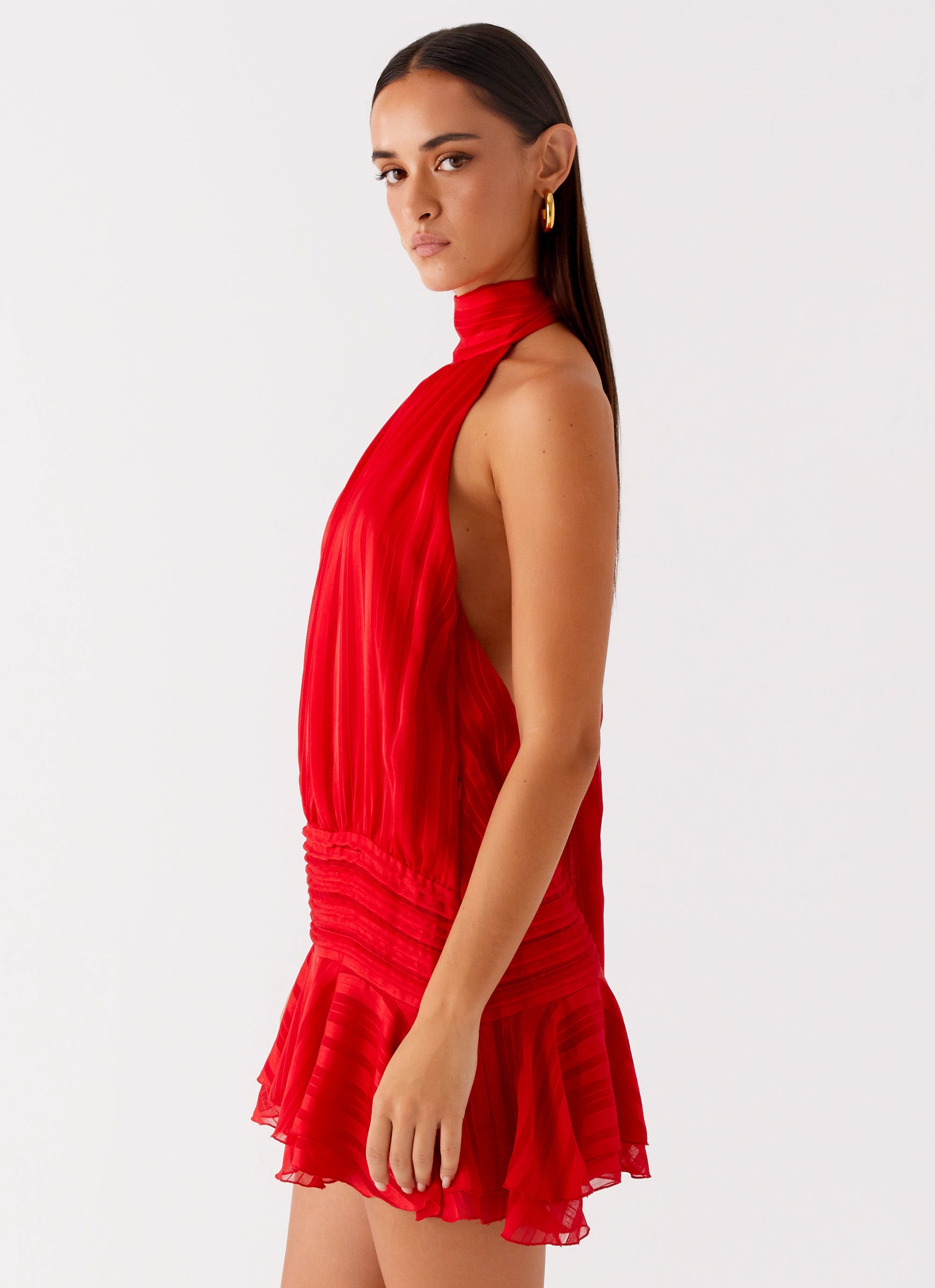 Isadora™ | Halter Mini Dress