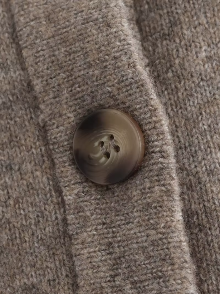 Arielle™ | Wool Blend Cape Cardigan