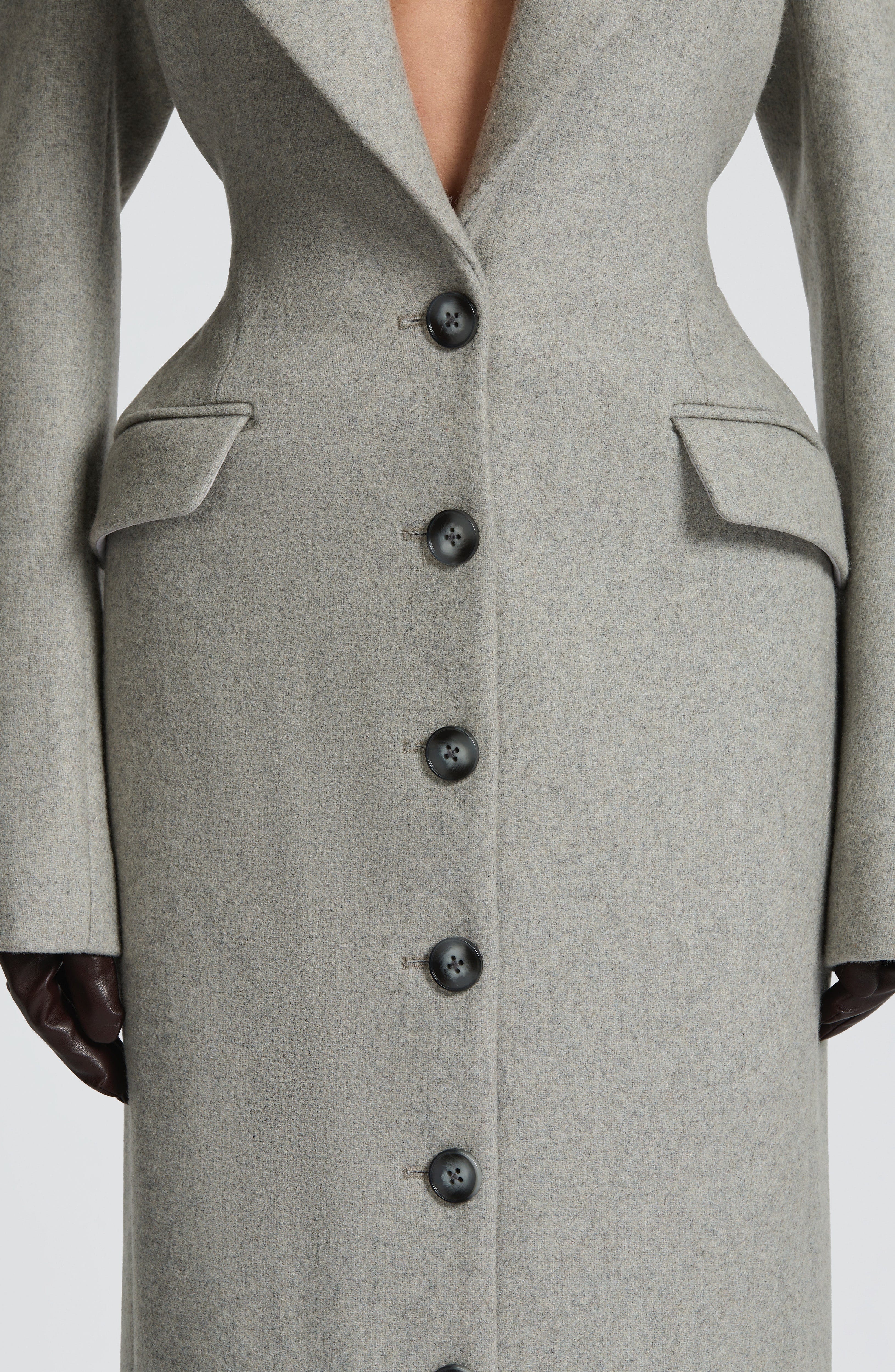 Evelyn™ | Wool Blend Coat