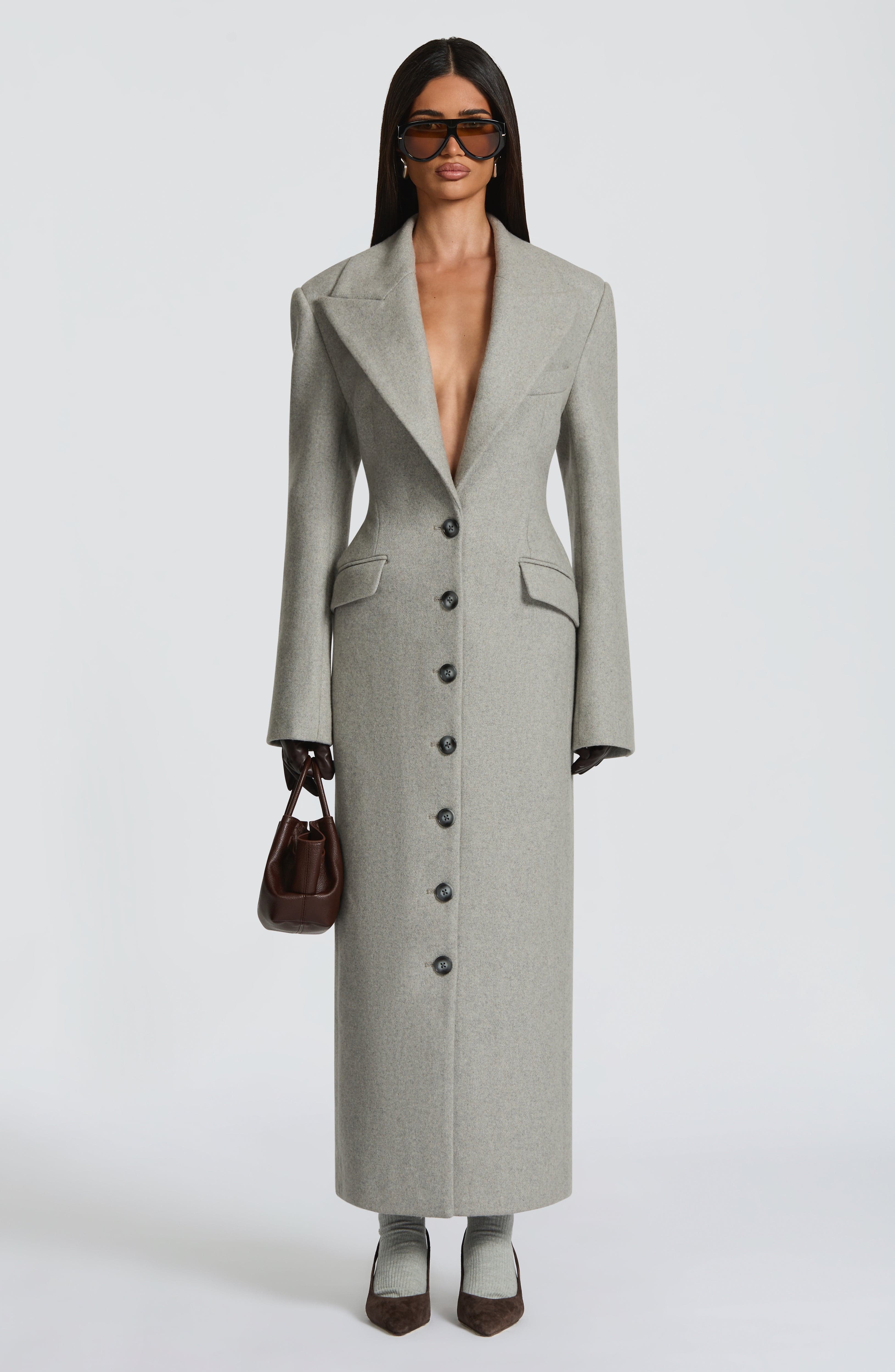 Evelyn™ | Wool Blend Coat