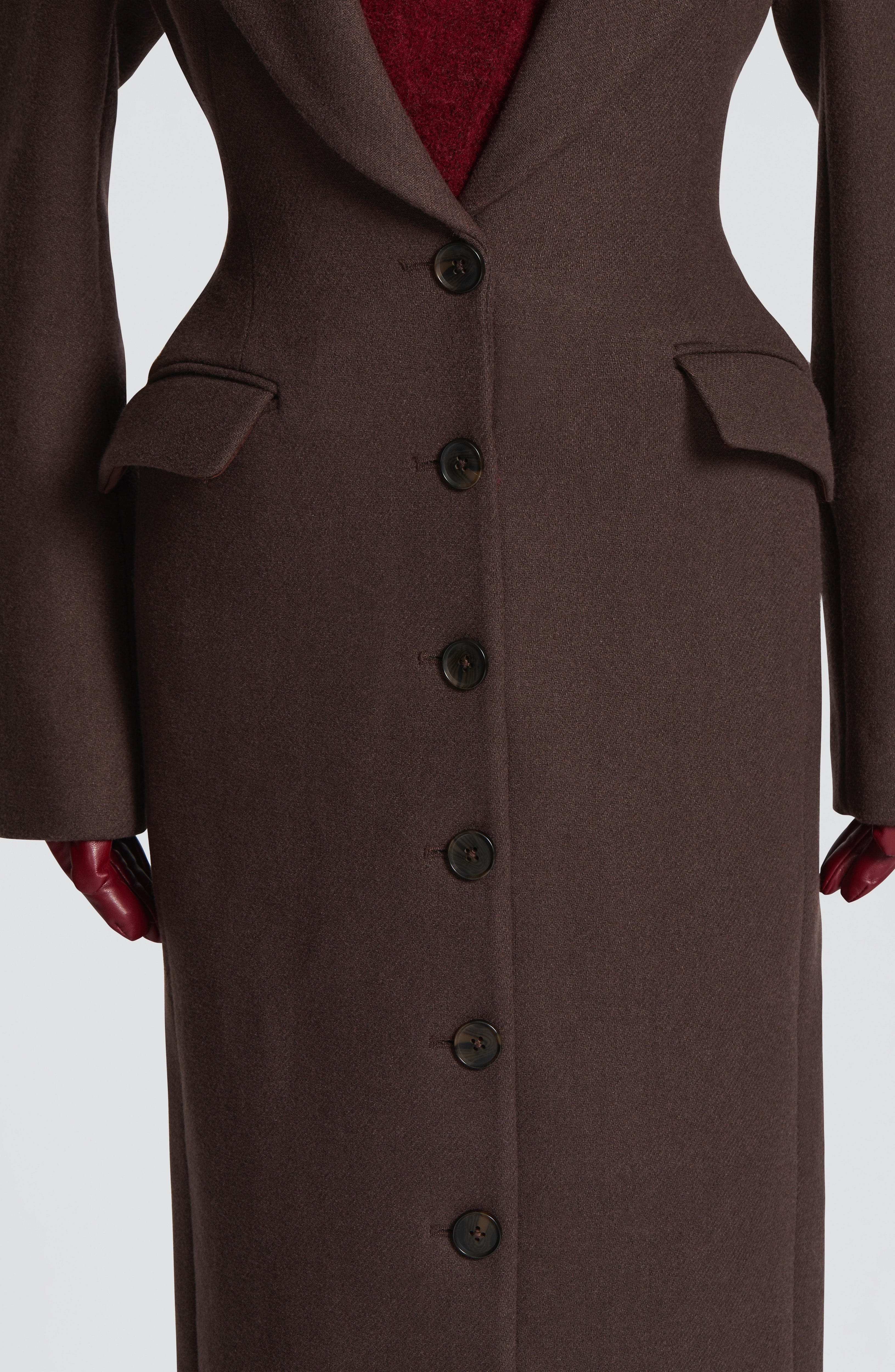 Evelyn™ | Wool Blend Coat
