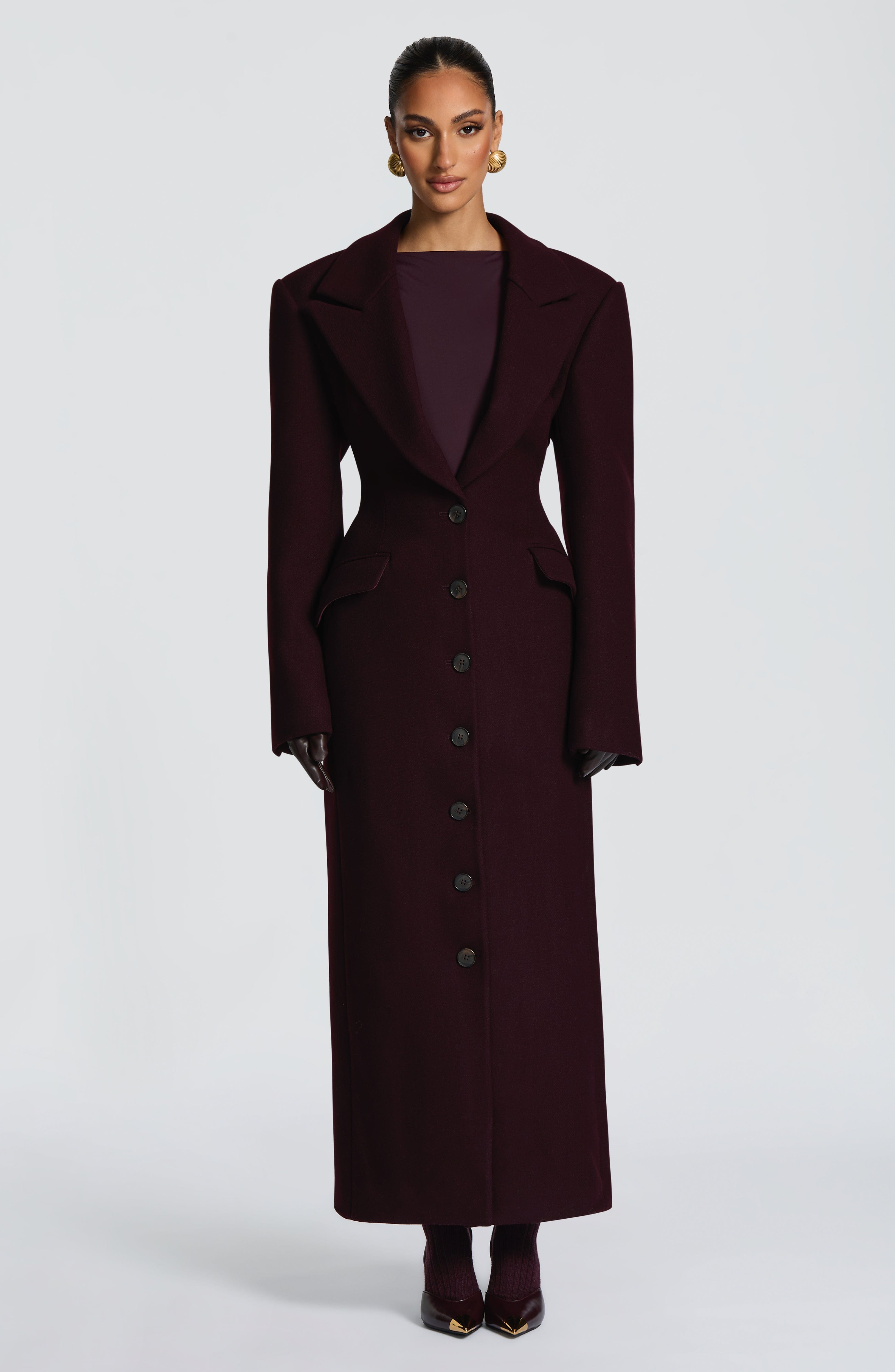 Evelyn™ | Wool Blend Coat