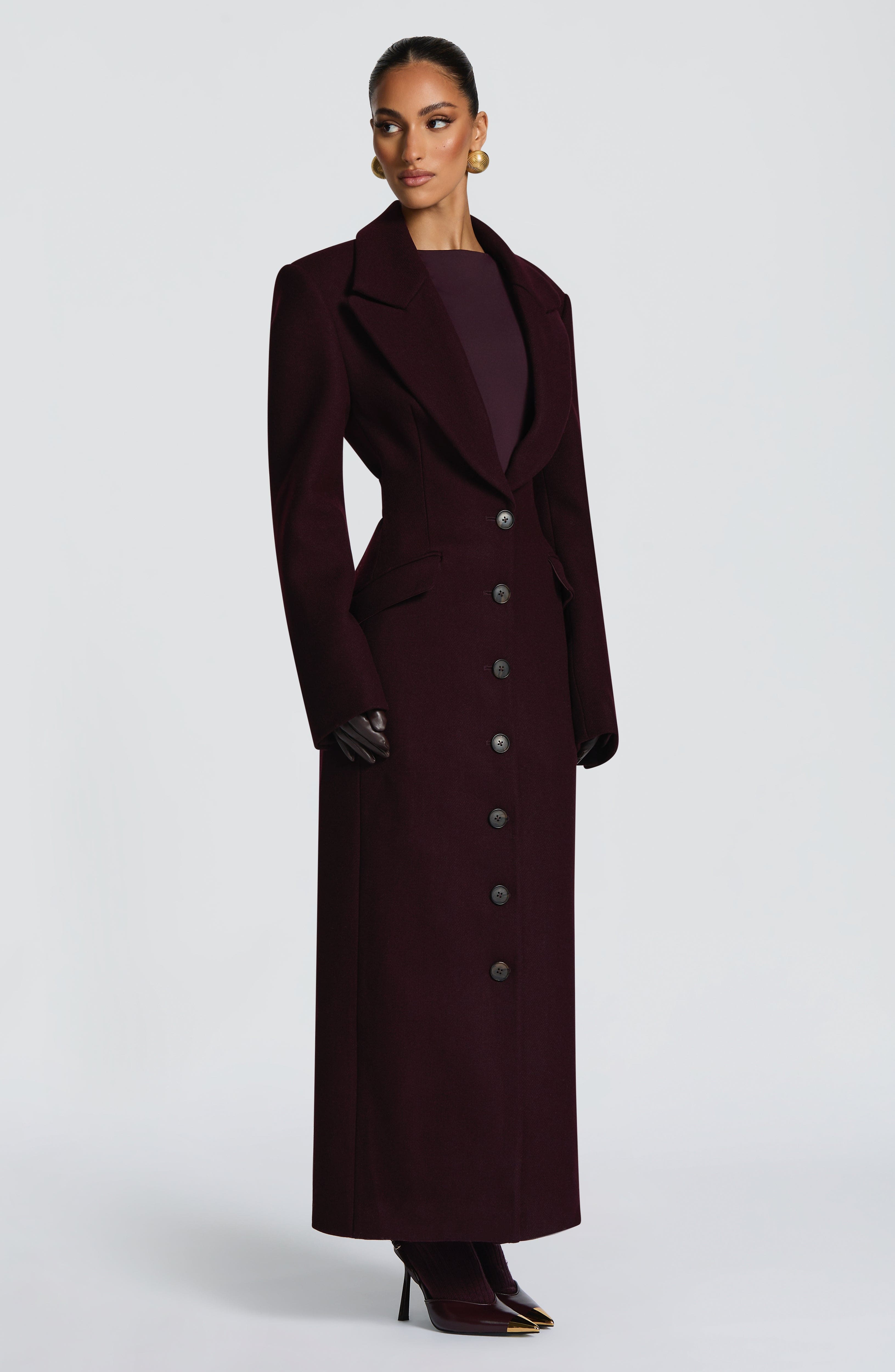 Evelyn™ | Wool Blend Coat