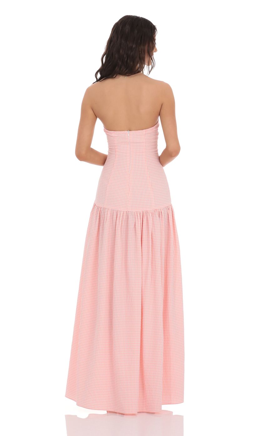 Valentina™ | Strapless Plaid Tube Dress