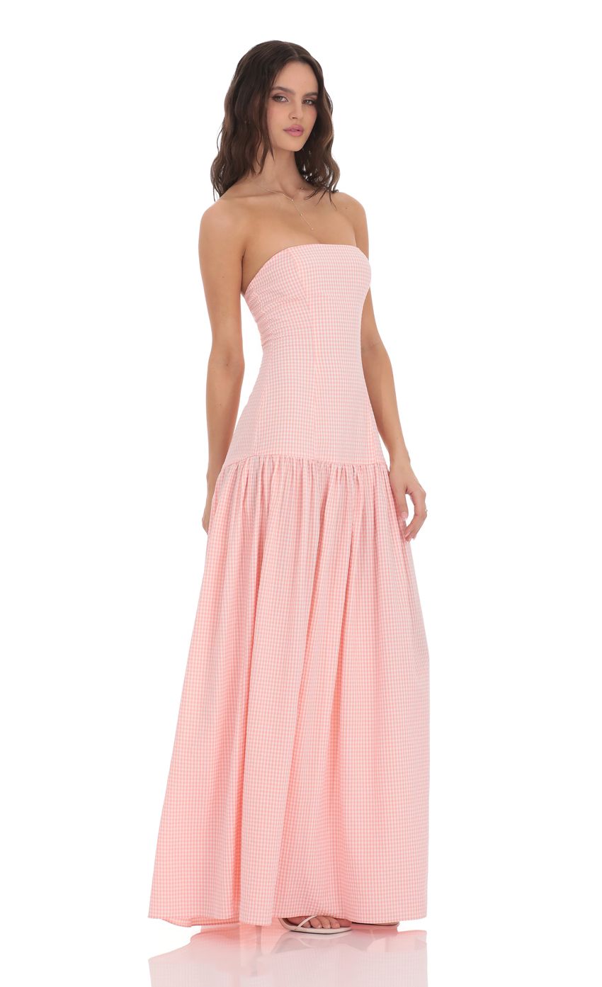 Valentina™ | Strapless Plaid Tube Dress